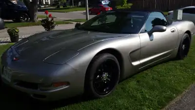 1999 Corvette C5 convertible 5.7 LS1 T56 6 speed standard transmission. car is all stock other then...