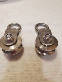 Swivel pulley 304 stainless silent load capacity 500 kg