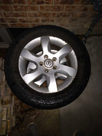 2007 Nissan Altima rims and tires