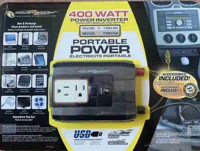 12V portable power inverter 400 watts , View more