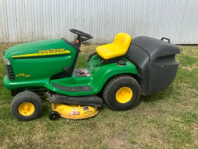 Precision lawn tractor 42” cut with bagger. Very good machine. New deck belt. Fresh engine service w...