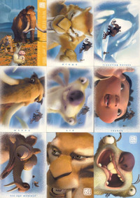 2002 ICE AGE 72 CARD SET W/WRAPPER