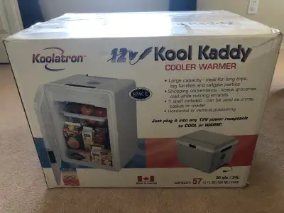 Large capacity- ideal for long trips, big family and tailgate parties Brand new. Has never been used...