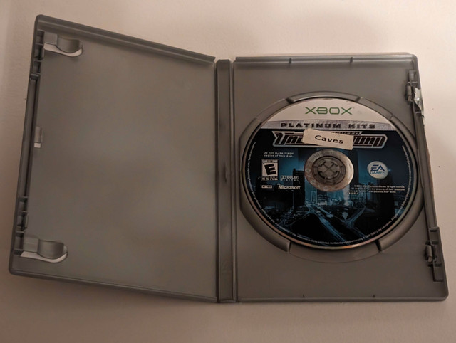Need For Speed Underground Platinum Hits (Xbox) (No Manual) in Older Generation in Kitchener / Waterloo - Image 3