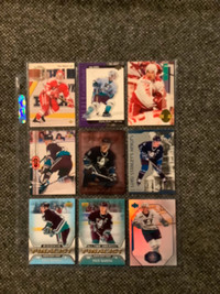 Paul Kariya Lot of 32 cards, including 22 insert cards & RC’s