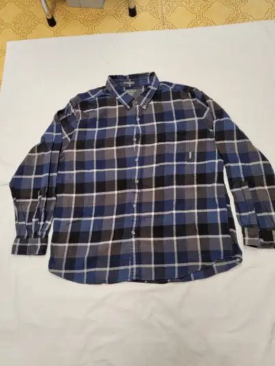 Men’s Eddy Bauer Flannel Shirt Size XL, View more