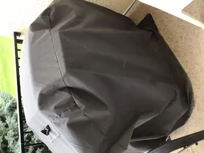 3 Burner Propane BBQ. Used once. BBQ comes with all weather grey grill cover, waterproof, UV resista...