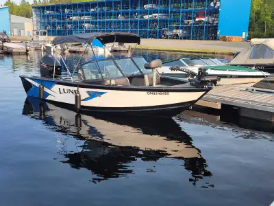 Like New! Fish, Ski & Family Fun Boat – $81K OBO Barely used 2024 Lund 1875 Crossover XS – the perfe...