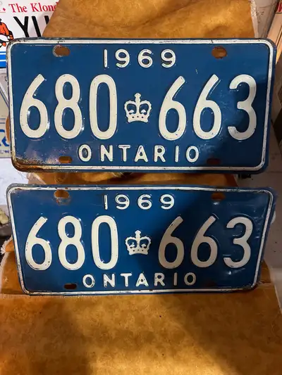 license plates -pairs, View more