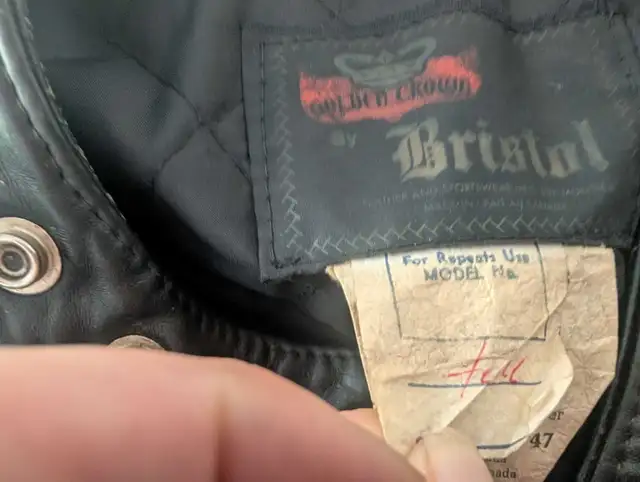 leather Motorcycle Jacket in Men's in Kingston - Image 4