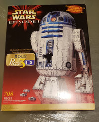 Wrebbit 3D puzzle star wars episode 1 R2D2 (708 pieces)