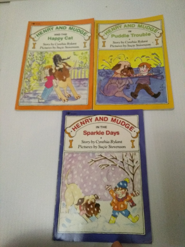 BOOK: Henry and Mudge 2 from 1996 and 1 from 1997 in Fiction in Cambridge