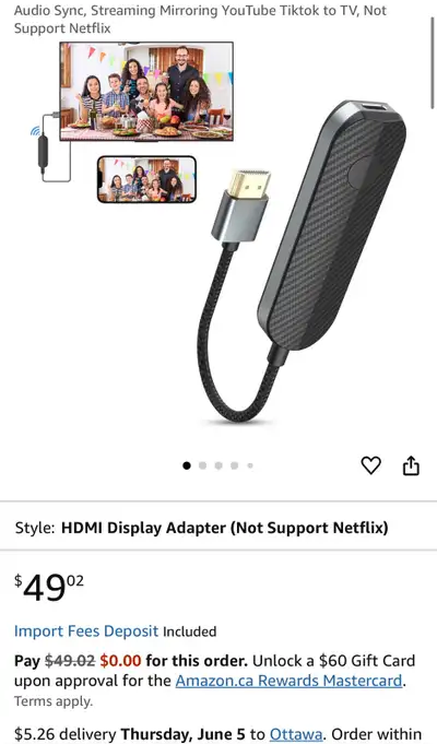 iShare Wireless HDMI Adapter, View more