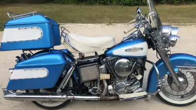 Very nice and very stock 1966 FLH Electraglide. If you are looking at this bike, you likely know wha...