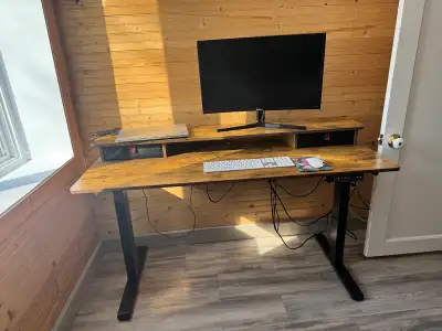 Adjustable Height sit stand desk, View more