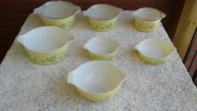 Collection of Pyrex Shenandoah Casseroles, View more