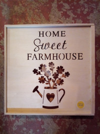 Home Sweet Farmhouse Sign
