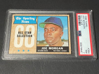 Joe Morgan 1968 Card PSA 7!