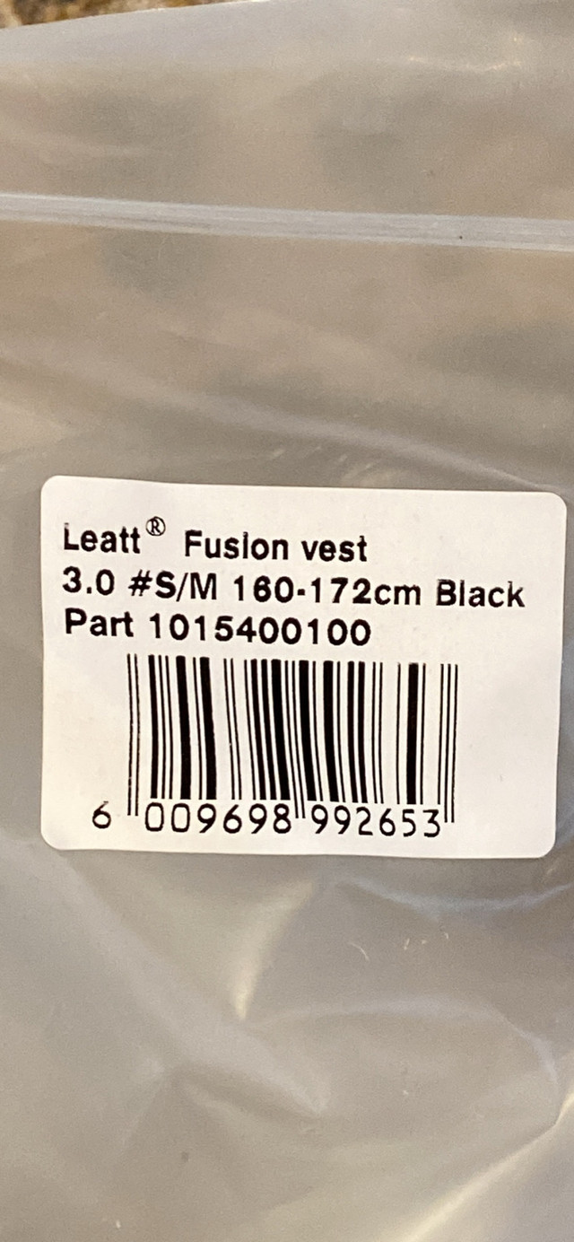 Leatt Fusion Vest S/M in Other in Peterborough - Image 2