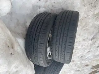205/55/16 Altrek tires. low milage- less than 1000km. Tires look like new. Toyota rims are not that...
