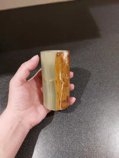 Onyx tea light holder, View more