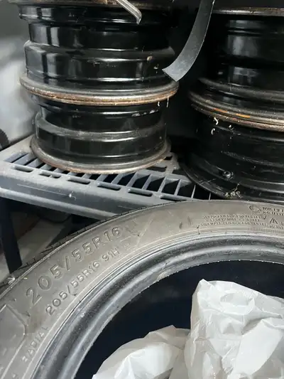 Tire rims $15/ piece. Tires to go with.
