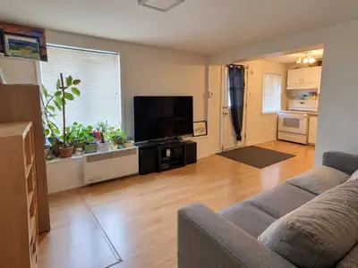 Beau 3½ situé au rez-de-chaussée d’un immeuble rue Carrier, dans le secteur du Vieux-Lévis, disponib...