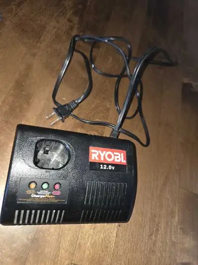Ryobi 12V battery charger and 2 battery's, View more