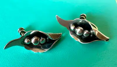 Vintage Sterling Silver Earrings, View more