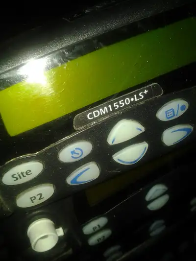 Motorola CDM1550 LS+ UHF Mobile Radio Model: AAM25RHF9DP5AN (40, View more