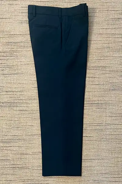 Newberry. Dress pants. Very good quality. Regular fit. Flat front. Belt loops. Two front slip pocket...