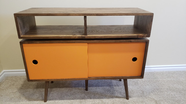 Mid century modern record console/ TV stand/ credenza in TV Tables & Entertainment Units in Edmonton