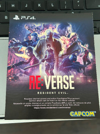 Resident Evil Re:Verse Full Game Code PS4/PS5