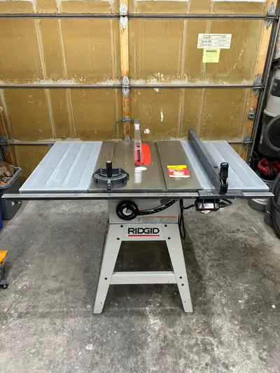 RIDGID 10 inch TABLE SAW, View more