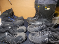 Size 12 steel toe boots runners lot