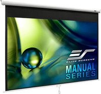 Elite Screens Manual, 80-inch Pull Down Projector Screen