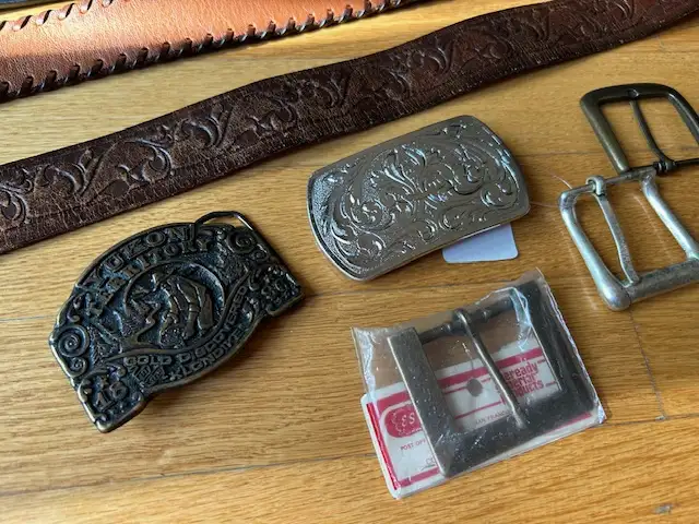 Men's leather belts, buckles in Men's in Saskatoon - Image 9