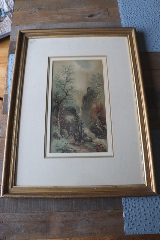 Vintage Framed Print in Arts & Collectibles in London