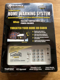 Reliance Phone Alert Home Warning System THP202