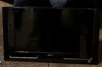 32” Bravia Sony TV with chrome cast 