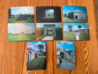 Collection 16 cartes postales Fort lennox, St.Paul île au Noix