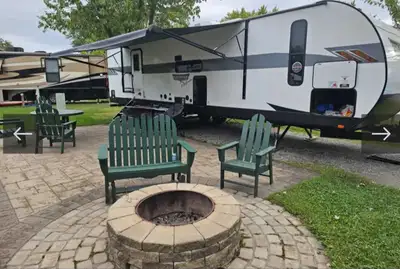 *Fall Discount* Step into luxury with this 2023 Wildwood 29 BDBX Bunkhouse. This trailer features a...