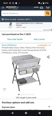 Baby diaper Changing table