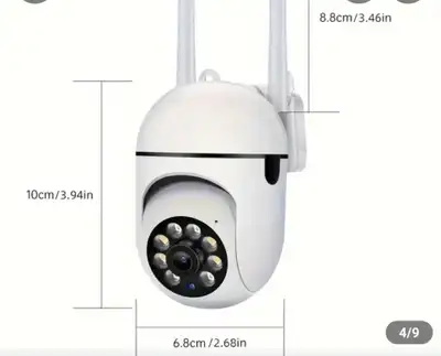 3MP Full HD WiFi Security Camera, View more