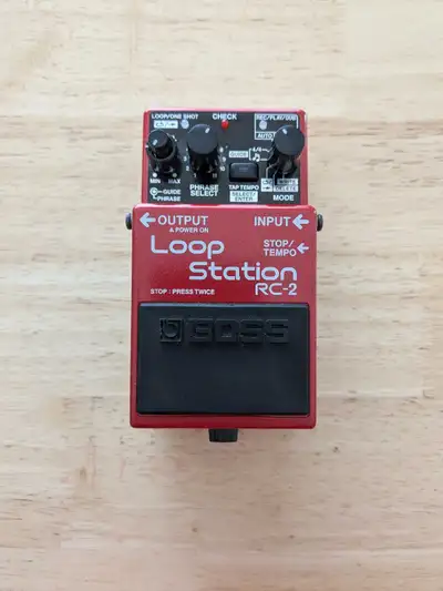 Boss Loop Station RC-2 Effects Pedal, View more
