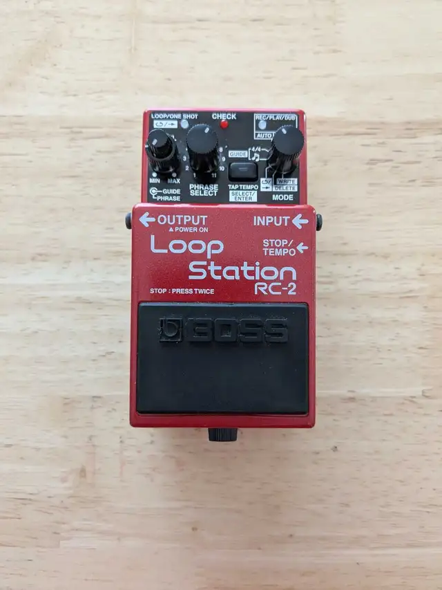 Boss Loop Station RC-2 Effects Pedal in Amps & Pedals in Ottawa - Image 2