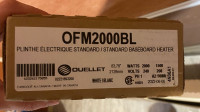 Ouellet 2000w baseboard heater