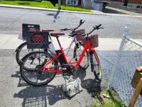 2 vélos électriques - NOUVEAU PRIX POUR VENTE RAPIDE