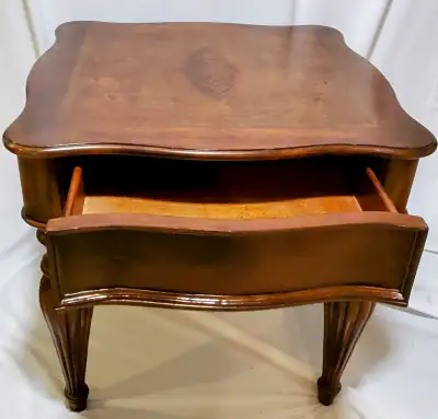 End/Side Table - Stein World Furniture Handcarved Wood Piece, View more