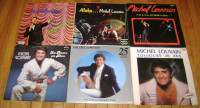 Collection de vinyles MICHEL LOUVAIN pour $25